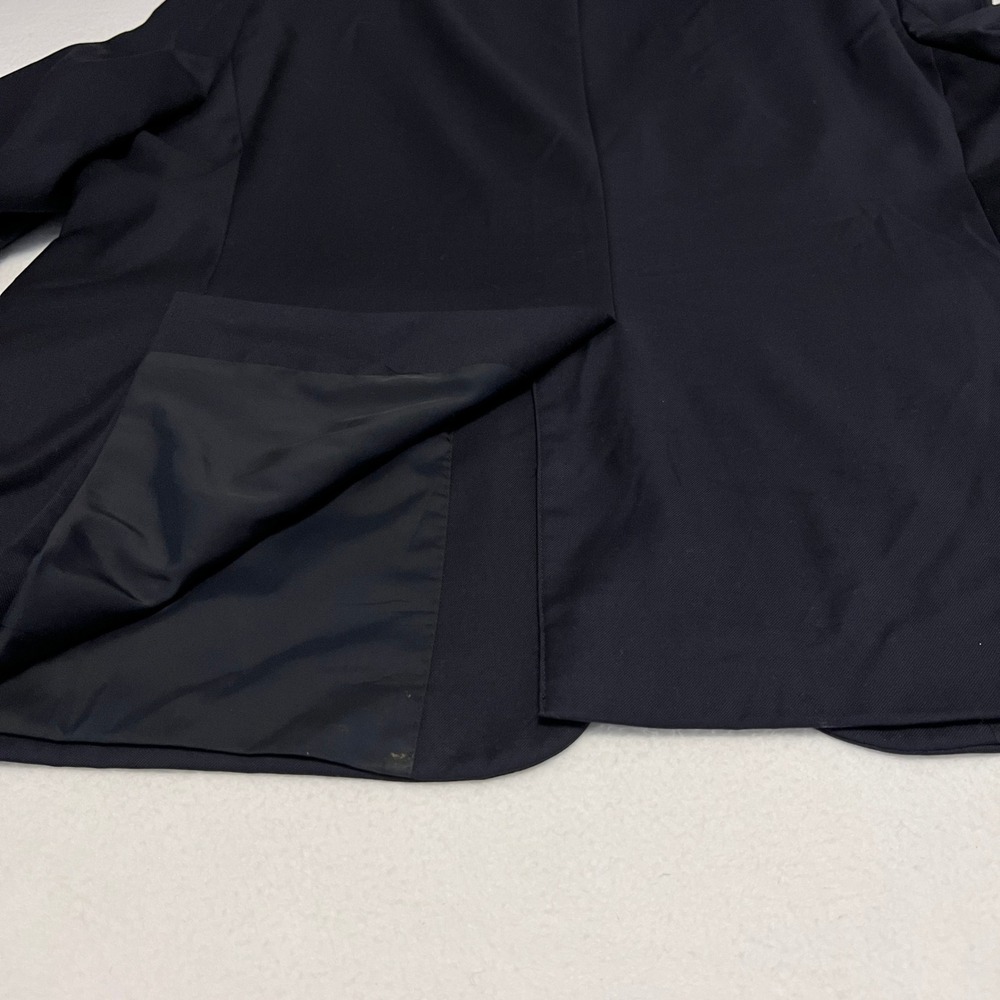 Lauren Ralph Lauren Blazer Mens 48R Navy Blue Gold Button Wool Suit Jacket - Picture 8 of 16